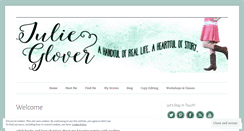 Desktop Screenshot of julieglover.com